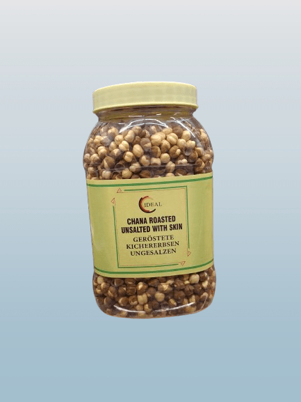 IDEAL Chana Roasted Unsalted With Skin 500g - Desi Grocery