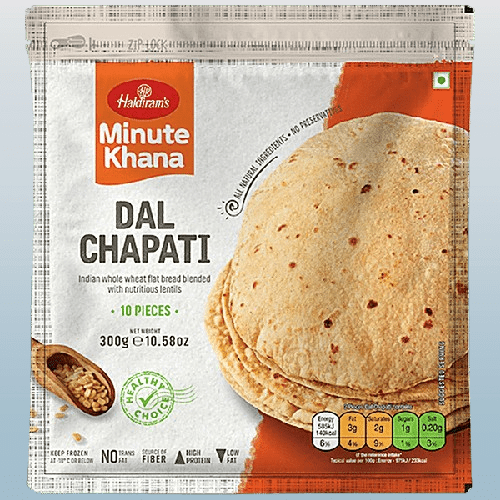 HALDIRAM’S Dal Chapati 10pcs - Desi Grocery
