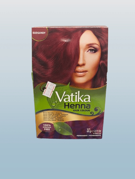 Vatika Henna Hair Color Burgundy - Desi Grocery