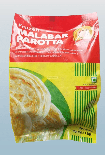 ANNAM Frozen Malabar Parotta 20pcs - Desi Grocery