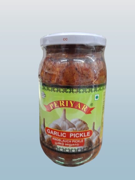 PERIYAR Garlic Pickle 400g - Desi Grocery