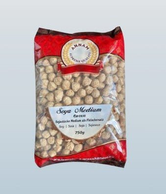 ANNAM Soya cubes Medium 750g - Desi Grocery
