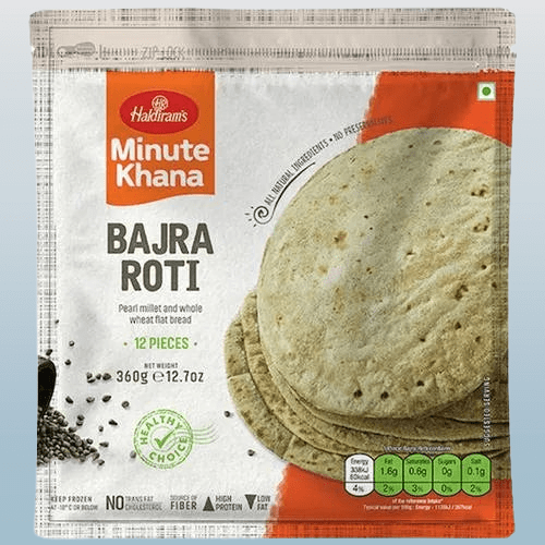 HALDIRAM’S Bajra Roti 12pcs - Desi Grocery