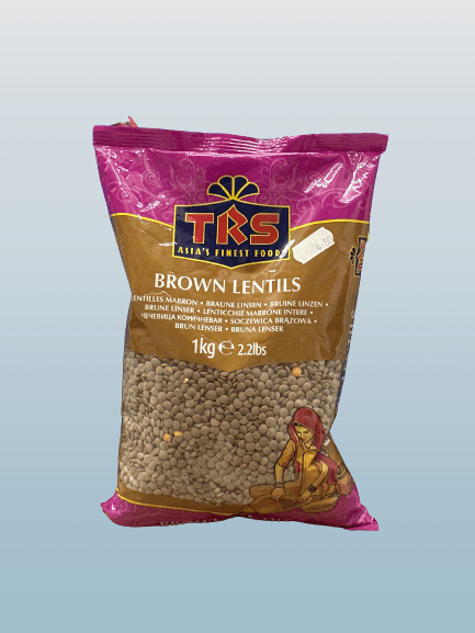 TRS Brown Lentils 1kg - Desi Grocery