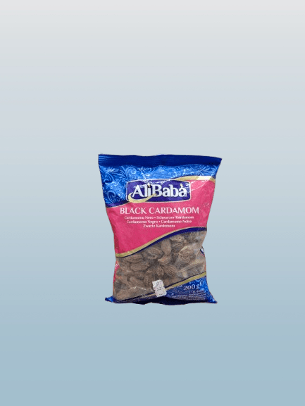 AliBaba Black Cardamom 200g - Desi Grocery