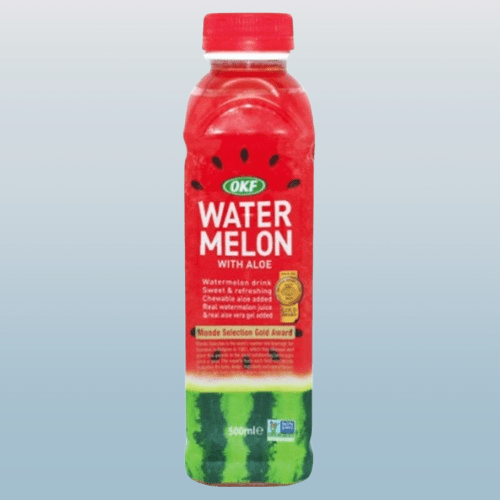OKF Aloe Vera WaterMelon Drink 500ml - Desi Grocery