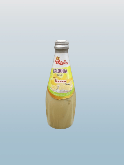 RAJA Banana Falooda Drink 290ml - Desi Grocery