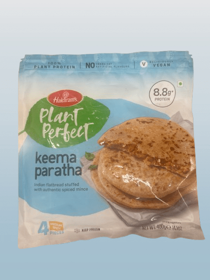 Haldiram Keema Paratha (vegan) - Desi Grocery