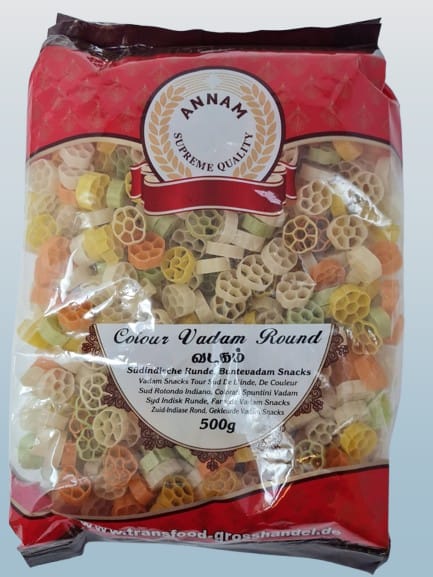 ANNAM Colour Vadam round 500g - Desi Grocery