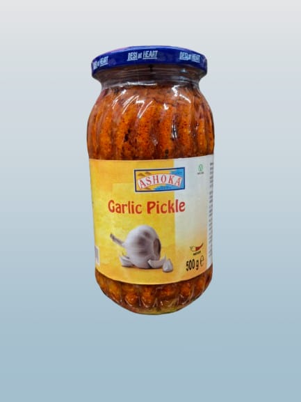 ASHOKA Garlic Pickle 500g - Desi Grocery