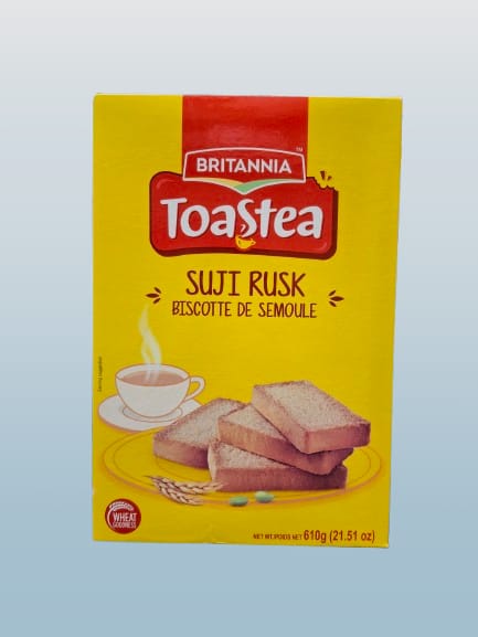 Britannia Toastea Suji Rusk 610g - Desi Grocery