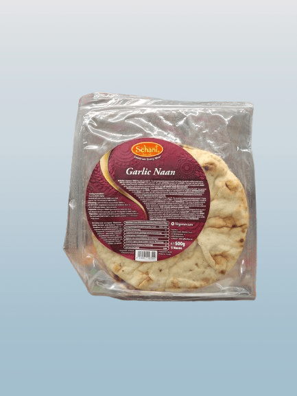 Schani Garlic Naan 5pcs - Desi Grocery