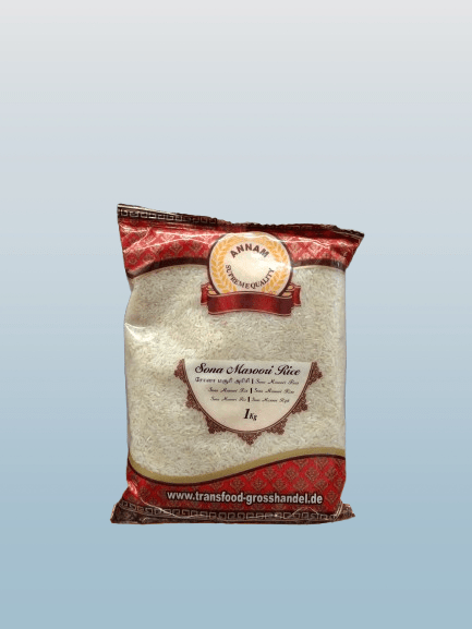 Annam Sona Masoori Rice 1kg - Desi Grocery