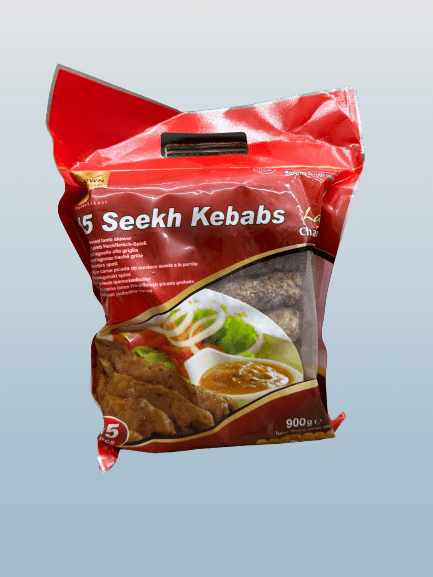 Crown Lamb Seekh Kebabs 15pcs - Desi Grocery