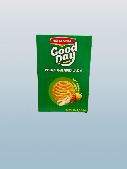 Good Day Pistachio Cookies 216g - Desi Grocery