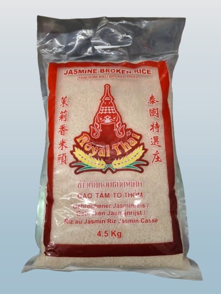 Royal Thai Jasmine Broken Rice 4.5kg - Desi Grocery