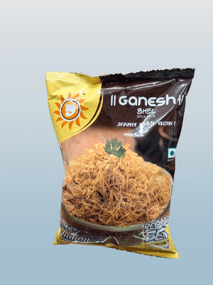 Ganesh Bhel Regular Sev 200g - Desi Grocery