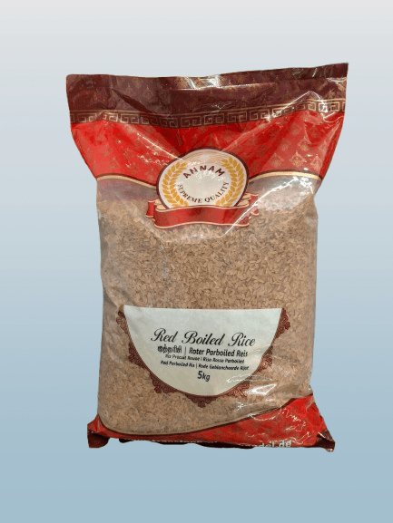 Annam Red Boiled Rice 5kg - Desi Grocery