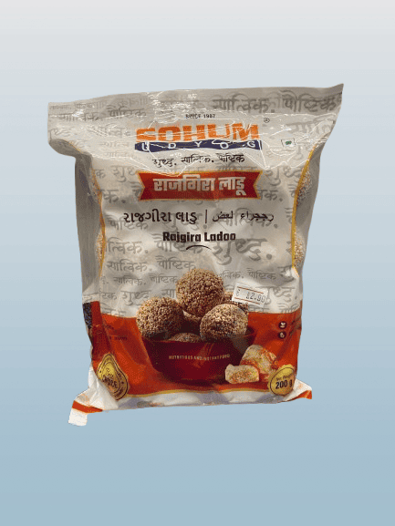 Rajgira Ladoo Sohum Udyog 200g - Desi Grocery