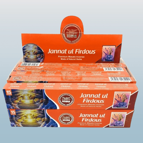 HEERA Jannat Ul Firdous Incense Sticks 15pcs - Desi Grocery