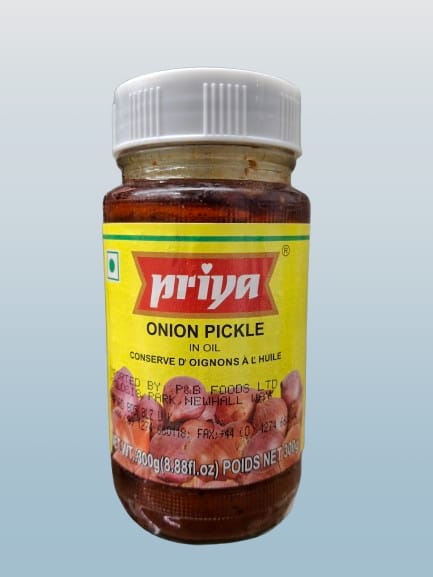 Priya Onion Pickle 300g - Desi Grocery