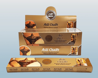 Asli Oudh Incense Sticks 15pcs - Desi Grocery