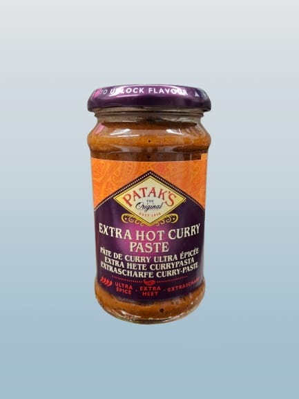 Patak‘s Extra Hot Curry Paste 283g - Desi Grocery