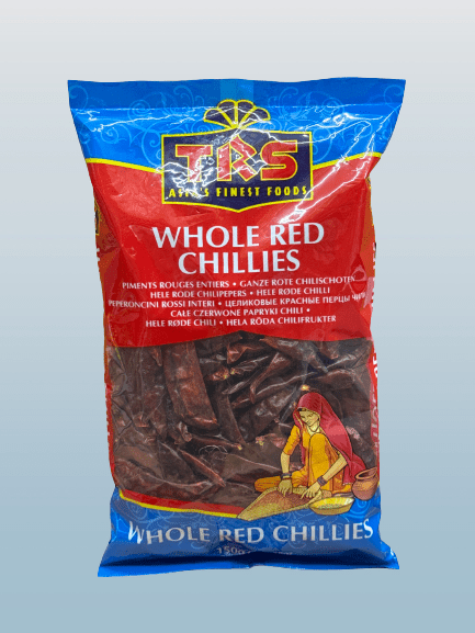 TRS Whole Red Chillies 150g - Desi Grocery