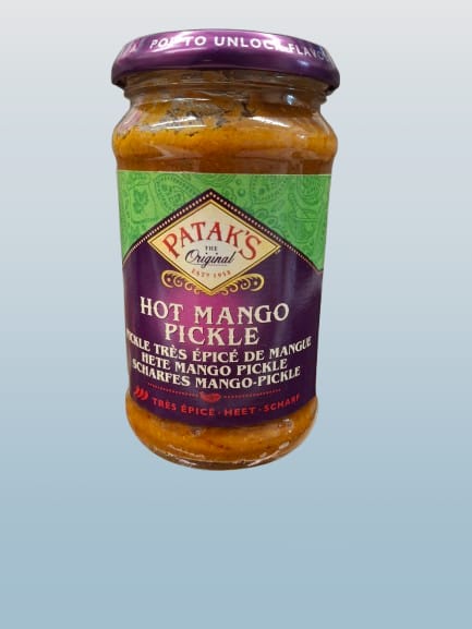 PATAK´S Hot Mango Pickle 283g - Desi Grocery