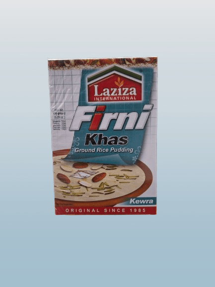 Laziza Firni Khas Rice Pudding Kewra 150g - Desi Grocery