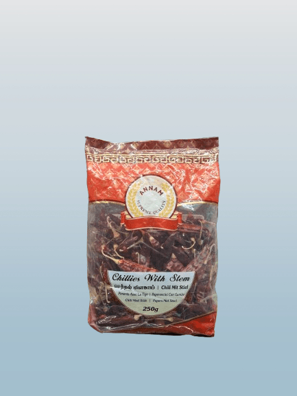 ANNAM Chillies with Stem 250g - Desi Grocery