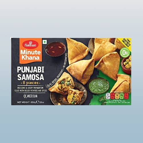 Haldiram´s Punjabi Samosa 8pcs - Desi Grocery