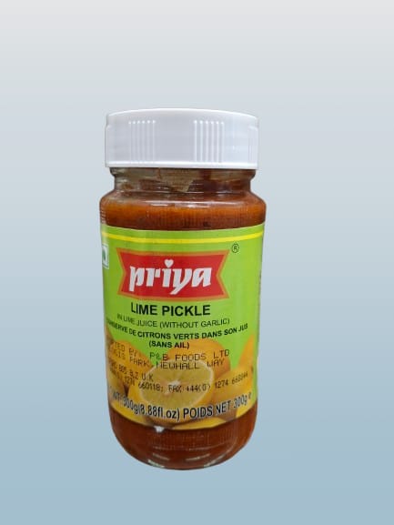 Priya Lime Pickle 300g - Desi Grocery