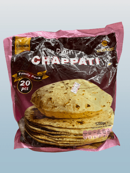 CROWN Chappati 20 Stück 20pcs - Desi Grocery