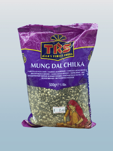 TRS Mung Dal Chilka 500g - Desi Grocery