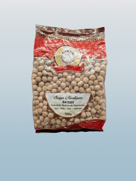 Annam Soya Medium Chunks 500g - Desi Grocery