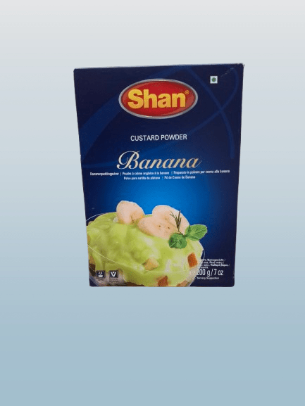 Shan Banana Custard Powder 200g - Desi Grocery