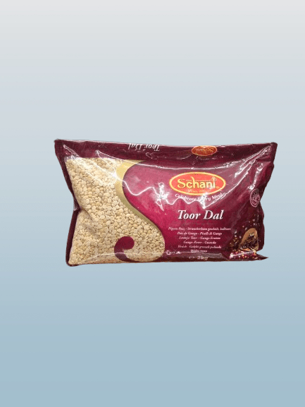 Schani Toor Daal 2kg - Desi Grocery