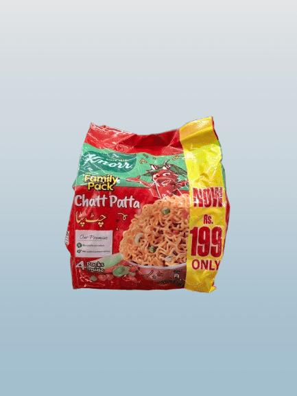 Knorr Chattpata Family Pack Noodles 4pcs - Desi Grocery