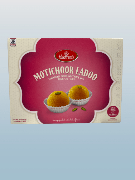 Haldirams Motichoor Ladoo 300g - Desi Grocery