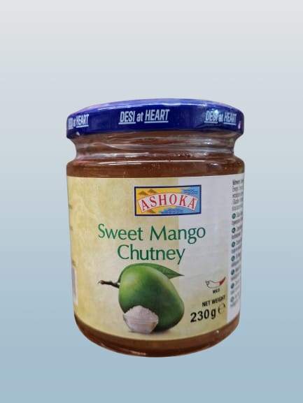 ASHOKA Sweet Mango Chutney 230g - Desi Grocery