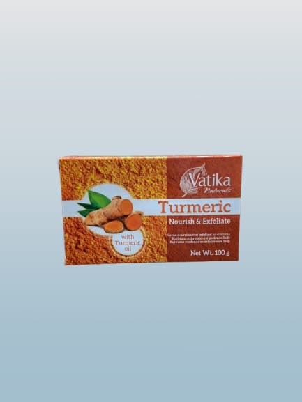 Vatika Turmeric Soap 100g - Desi Grocery