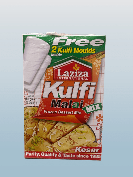 LAZIZA Kulfi Malai Mix Kesar 152g - Desi Grocery