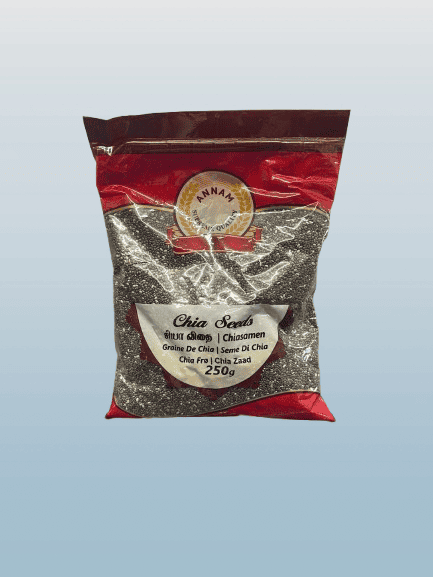 ANNAM Chia Seeds 250g - Desi Grocery