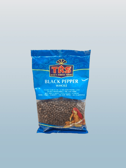 TRS Black Pepper Whole 100g - Desi Grocery