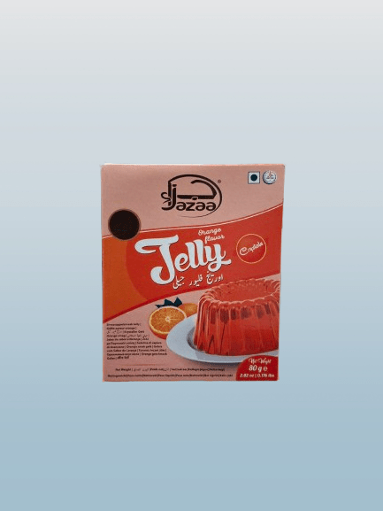 Jazaa Orange Flavour Jelly 80g - Desi Grocery