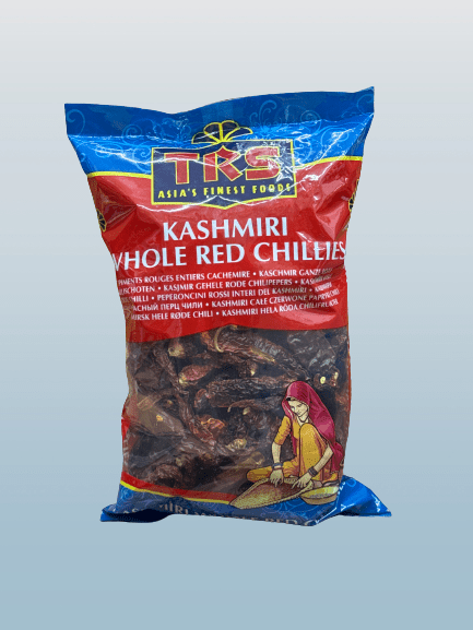 TRS Kashmiri Whole Red Chillies 150g - Desi Grocery