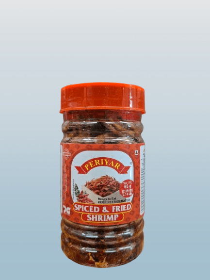 Periyar Spiced&Fried Shrimp 65g - Desi Grocery