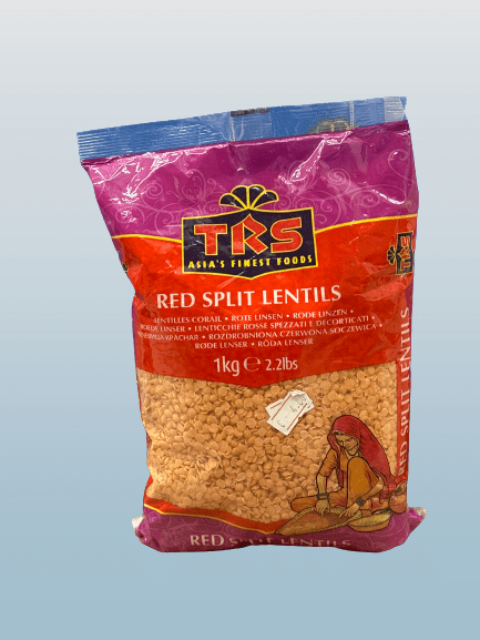 TRS Red Split Lentils 1kg - Desi Grocery