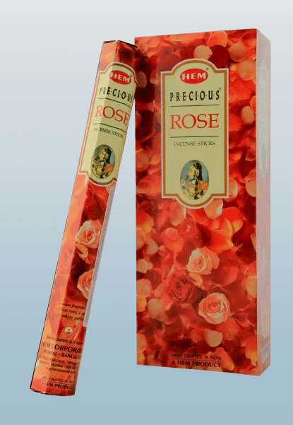 Precious Rose Incense Sticks 20pcs - Desi Grocery